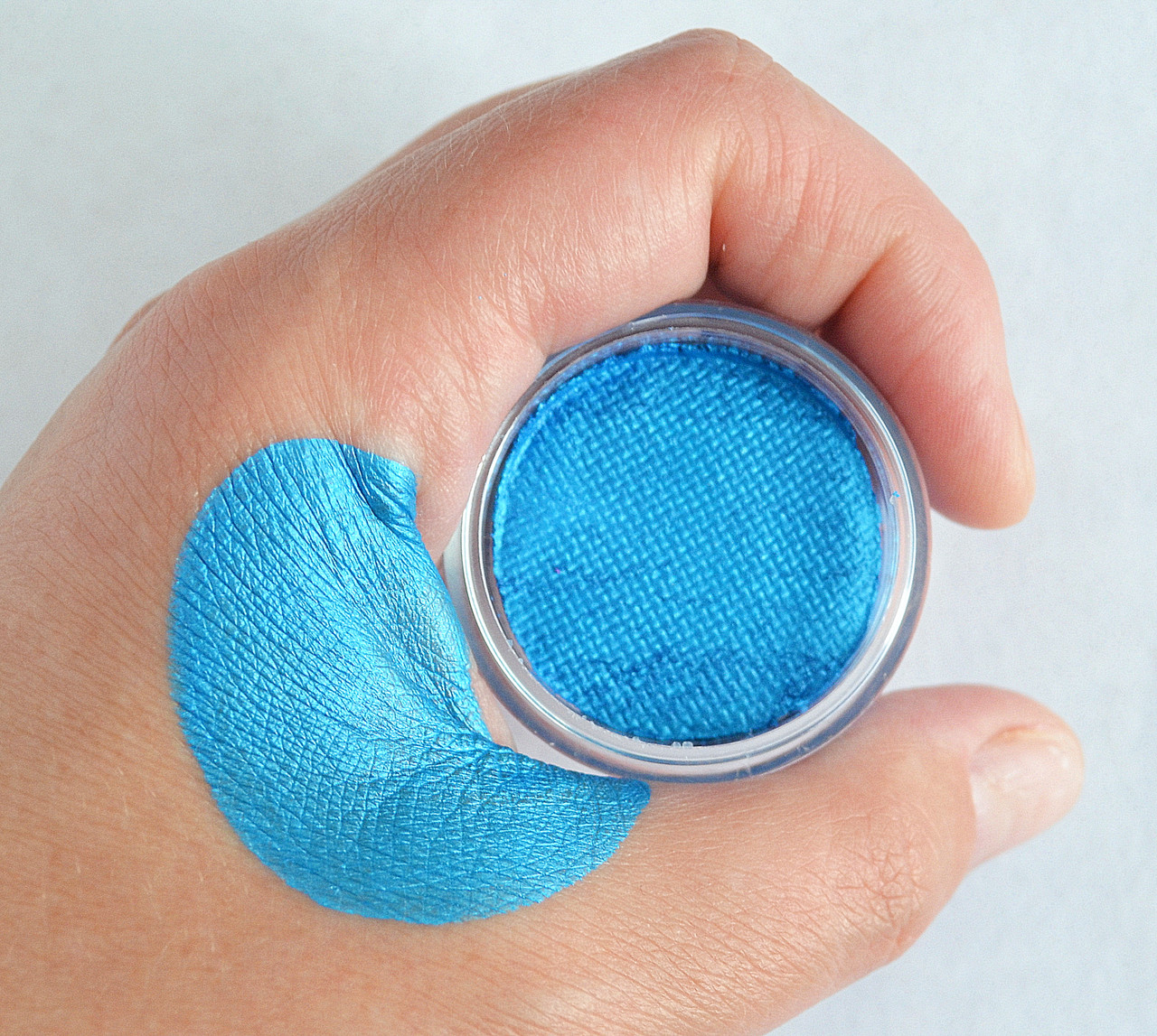 Аквагрим для обличчя і тіла, Блакитний перламутровий, 10 г, фото 1