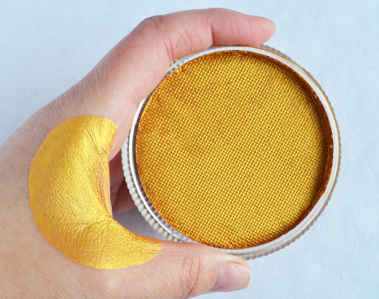 Аквагрим для обличчя і тіла, Золотий, 30 г, фото 1