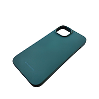 IPhone 13 силиконовый ( TPU софт тач ) чехол Molan Cano smooth Green