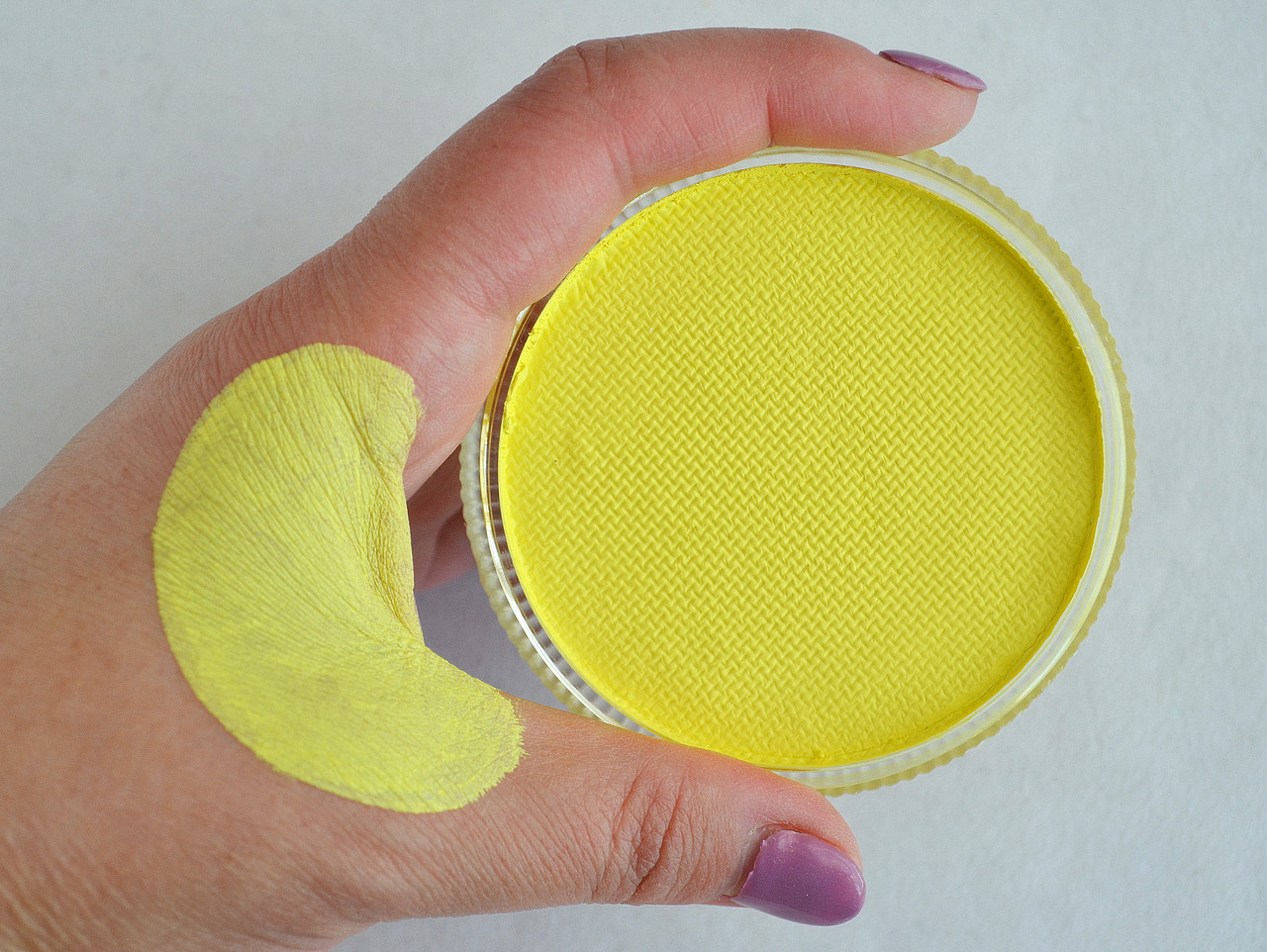 Аквагрим для обличчя і тіла, Жовтий світлий, 30 г, фото 1