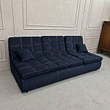 Розкладний диван в тканині прямий, фото 4