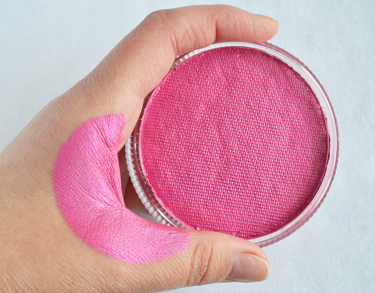 Аквагрим для обличчя і тіла, Рожевий перламутровий, 30 г, фото 1