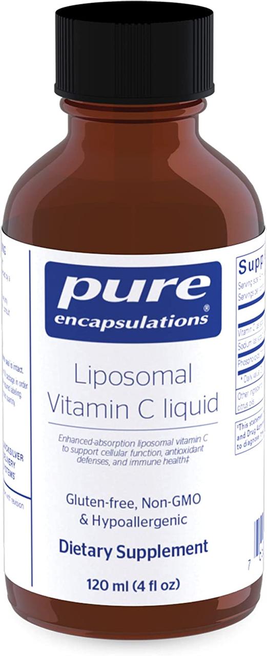 Pure Encapsulations Liposomal Vitamin C/ Ліпосомальний вітамін C 120 мл