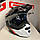 GEON MX722 (DUAL-SPORT) GRAPHIC WHITE/ BLACK/RED, XS Мотошолом ендуро (мотард) з окулярами, фото 3