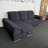 Новий кутовий велюровий диван, фото 6