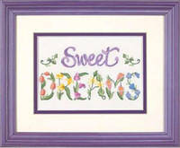 Цветочные сладкие сны Набор для вышивки гладью DIMENSIONS 06235