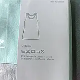 Майка на дівчинку комплект (2 шт.) м'ятна і сіра Migros Розмір 98/104, 122/128, фото 7