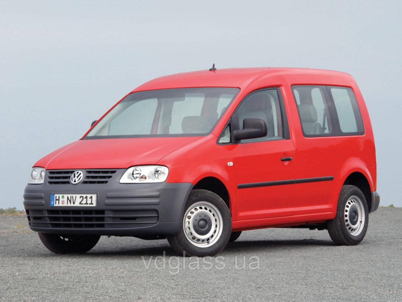 Volkswagen Caddy (2004-) лобове скло, без антени