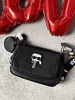 Модная брендовая сумка Karl Lagerfeld Pochette Logo Карл Лагерфельд 2 в 1, сумка с логотипом