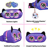 Інтерактивна сумочка Бананка 30 звуків і спец ефекти Purse Pets, Savannah Spotlight Belt Bag, фото 7