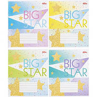 Від 20 шт. Зошит кольоровий 12 аркушів, лінія 3360N  купити дешево оптом в інтернет-магазині