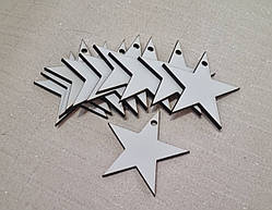 Зірочка 5*5см. маленька заготівка для декупажу ,творчості,декору