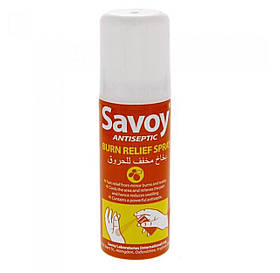 Антисептичний спрей Savoy - спрей охолоджуючий проти опіків та болю 50 мл