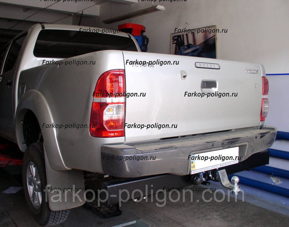 Швидкознімний фаркоп TOYOTA Hilux з 2012 р., фото 1