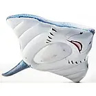 Пляжний надувний пліт для плавання Скат Intex одномісний дитячий 57550 вага до 30 кг, фото 3