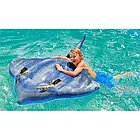 Пляжний надувний пліт для плавання Скат Intex одномісний дитячий 57550 вага до 30 кг, фото 5
