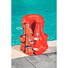 Дитячий надувний рятувальний жилет із малюнком Bestway 32156 у басейн на 3-6 років 18-30 кг, фото 3