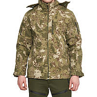 Мужская тактическая курточка с 6 карманами Combat Мультикам Soft Shell Турция Софтшел размер L .Хит!
