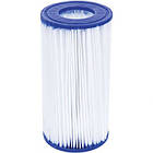 Сімейний овальний каркасний басейн Bestway 56716 549х274х122 см з фільтром та сходами на 13420 л, фото 6