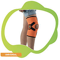Детский наколенник неопреновый с силиконовым кольцом Orthopoint ERSA-201-KDS бандаж на колено для детей .Хит!