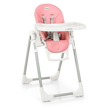 Дитячий стільчик для годування зі столиком та чохлом EL CAMINO PRIME ME 1038 Flamingo Рожевий
