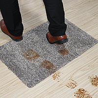 Супервпитывающий придверный коврик Clean Step Mat, Коврик грязезащитный