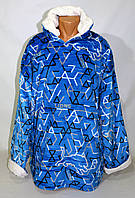 Взрослое худи на овчине (велюр-микрофибра 220g/m2) GHX200