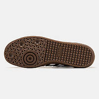 Adidas Samba Black White Brown кроссовки и кеды высокое качество Размер 37