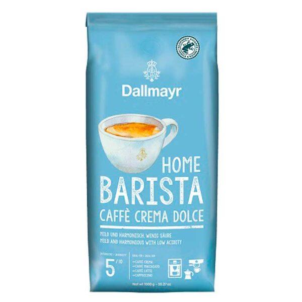 Кава Dallmayr зернова Home Barista Caffe Crema Dolce 1 кг, фото 1