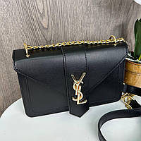 Женская мини сумочка клатч на плечо с цепочкой, маленькая сумка YSL высокое качество