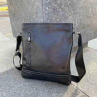 Модная мужская кожаная сумка планшетка через плечо высокое качество