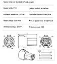 Адаптер для заряджання електромобілів Type1 J1772 для Tesla Model X Y S 3 (USA), фото 10