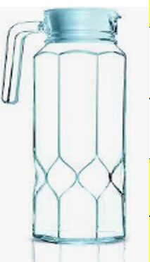 Глечик Luminarc OCTIME DIAMOND з кришкою 1.3 л (L7351)