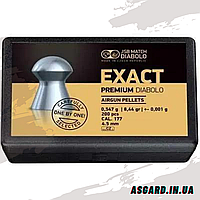 Кулі JSB Exact Premium 4.52 мм, 0.547 г, 200 шт.