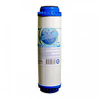 Картридж комбинированный Aquafilter FCCBKDF2 уголь, полипропилен и KDF, с умягчающей загрузкой, 9 7/8 x 2 1/2