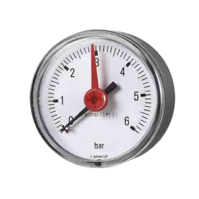 Манометр аксіальний Cewal M 50 PP IR 6 bar (Ø52mm 0-6Bar)