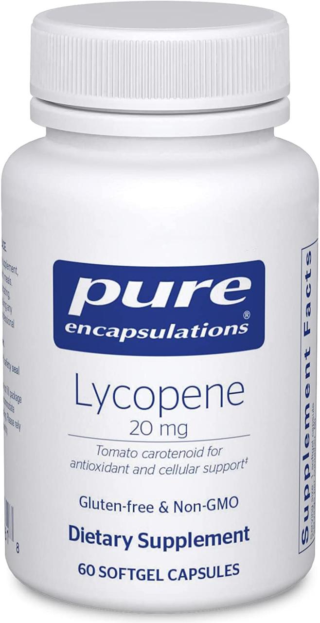 Pure Encapsulations Lycopene / Лікопін 20 мг 60 капсул