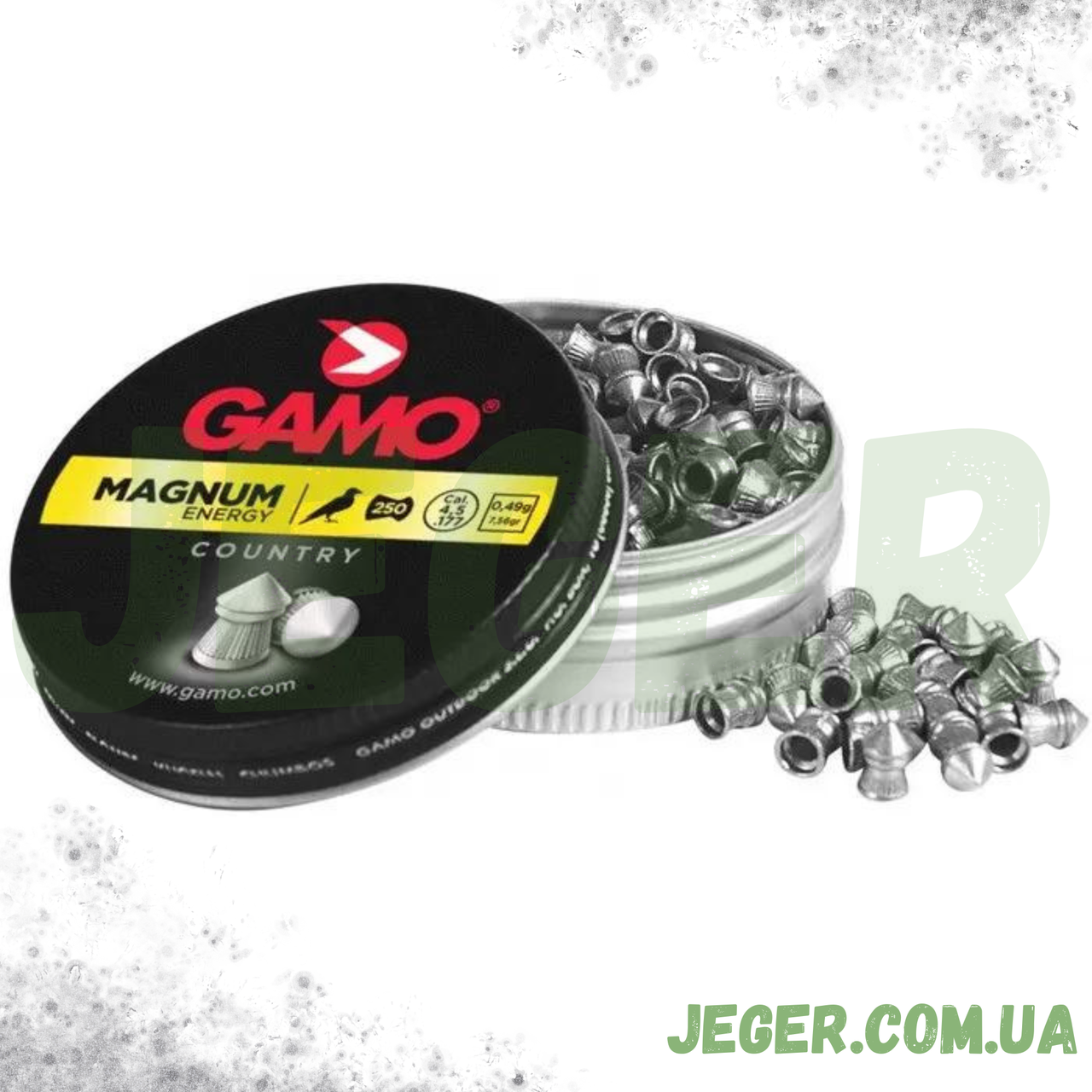 Кулі Gamo Magnum 4.5 мм, 0.49г, 250 шт.