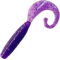 Силикон Reins Fat G-Tail Grub 3" 567 Lilac Silver & Blue Flake (12 шт/уп.)