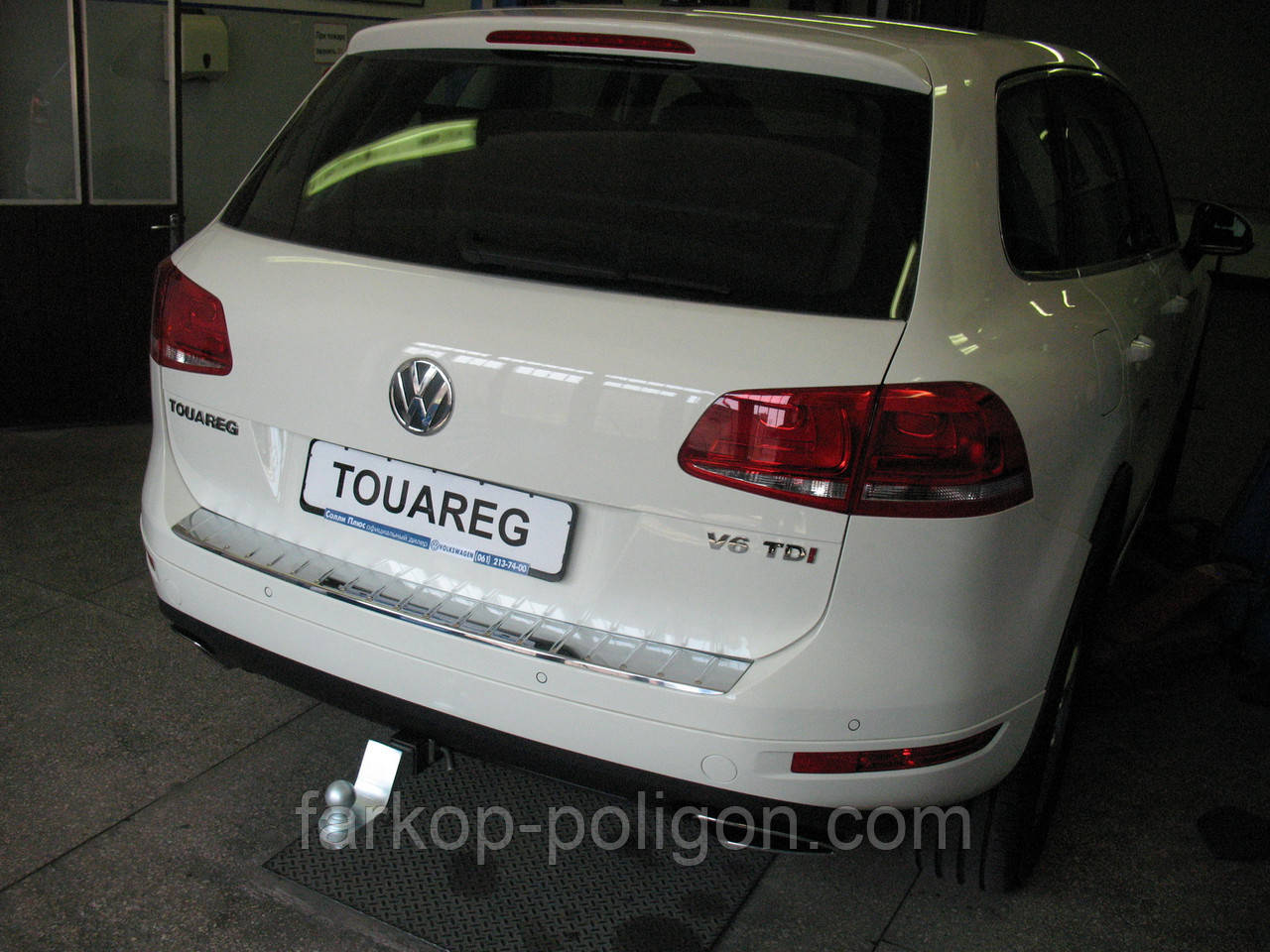 Швидкознімний фаркоп VOLKSWAGEN Touareg c 2006 р.; з 2010 р., фото 1