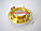 Точковий світильник, вбудований СТС-1809 колір сатиновий нікель + золото, фото 7