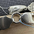 Комплект срібний ланцюжок з хрестиком з розп'яттям срібло 925 проби, фото 4