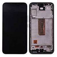 Дисплей Samsung Galaxy A546 (A54 5G 2023) с тачскрином и рамкой Service Pack Black