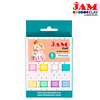 Набір пластики "Princess" 8х20г Jam Clay ROSA TALENT