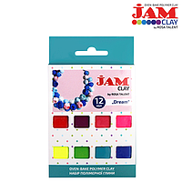 Набір пластики "Dream" 12х20г Jam Clay ROSA TALENT