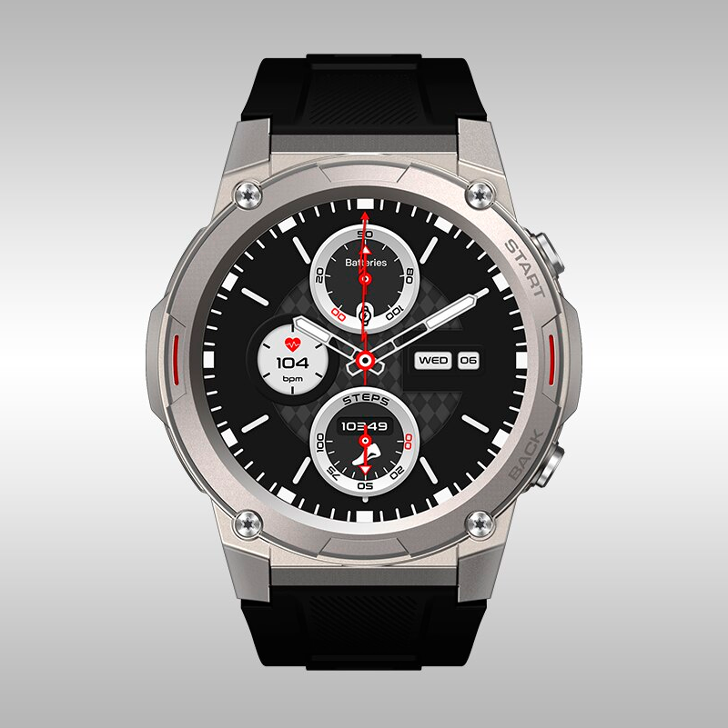 Смарт годинник Zeblaze Vibe 7 Pro silver