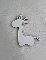 Жираф 8*5 маленька заготівка для декупажу ,творчості, декору