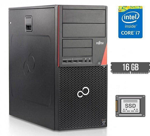 Fujitsu Core i7 4790 4 8 3.6 4.0 GHz 16 GB DDR3 250 GB SSD HD Graphics 4600 280W 1794549199