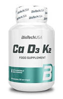 Мінеральний комплекс Bio Tech Ca-D3-K2 90 капсул