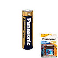 Батарейка AA LR6 Panasonic Alkaline щелочная 1.5В
